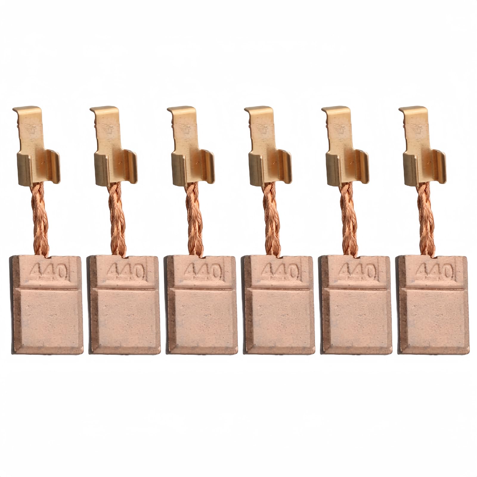 Set Spazzole Carbone Per Trapano E Cacciaviti - Ricambi Originali Per Modelli DDF482 E DHP482 Con Armatura 6193809 - Foto 7