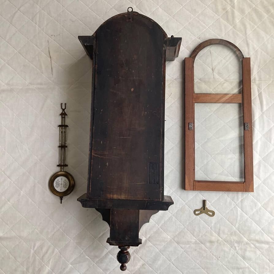 Amazon.co.jp: アンティーク 大正 時代初期のレトロな柱時計