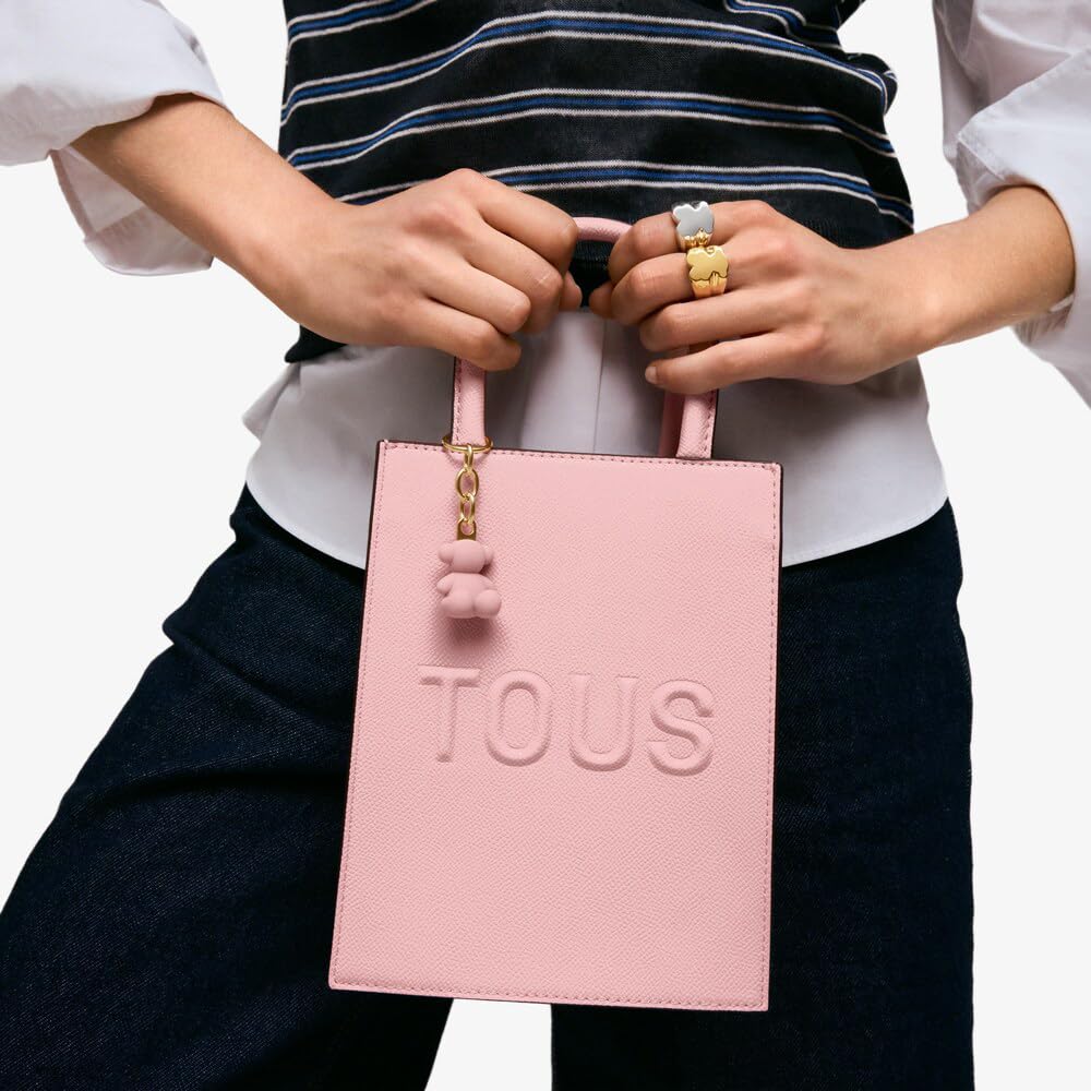 TOUS Minibolso Pop Rosa Empolvado Back to Basics 2002373815