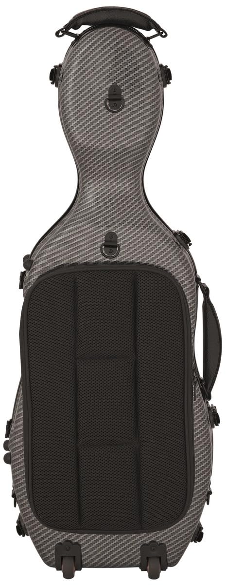 Custodia per Viola Fiberglass 38-43 Ultra Light special nero M-case + borsa musicale