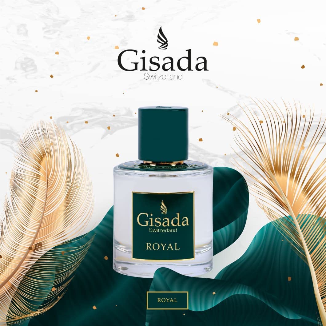 Gisada Switzerland Luxury Eau De Parfum Fragrance, Unisex Perfume + Cologne for Women & Men, Royal, 100mL/3.3oz