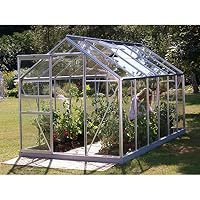 Vitavia Venus 6 x 12ft Toughened Glass Greenhouse with Steel Base
