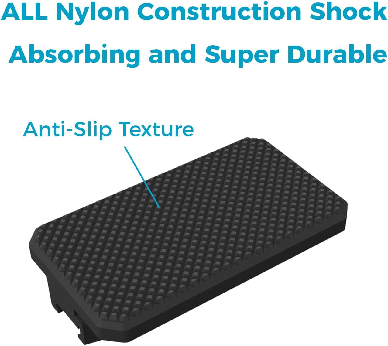 Lightweight Nylon Picatinny Rail Bag Rider for Enhanced Shooting Stability,Shooting Bench Rest, Benchrest Rifle Rest.