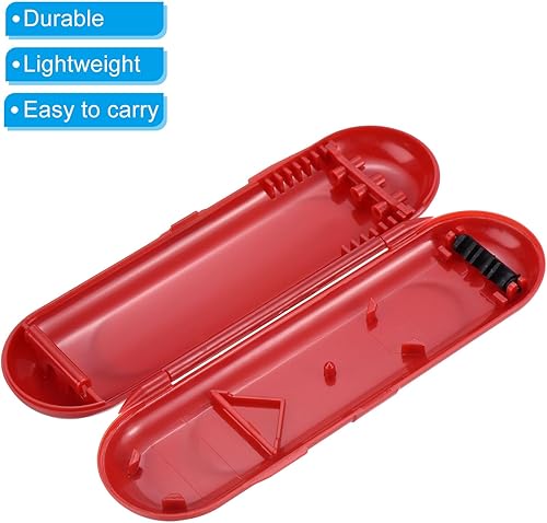 Miniatura 10 de PATIKIL Caja de almacenamiento portátil de dardos de nailon, 2 unidades de soporte para dardos para mantener tu dardo seguro, color negro