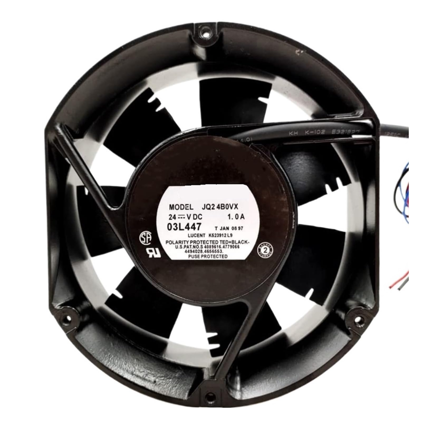 YMUGUEGH JQ24B0VX 24V 1.0A 17251 Cooling Fan
