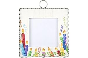 Round Top Collection Birthday Candle Photo Frame
