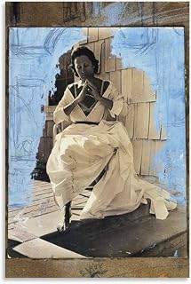 Gala As Madonna of Port Lligat Poster by Salvador Dali Room Aesthetic Poster Print Art Wall Painting Canvas Posters Gifts Modern Bedroom Decor 08x12inch(20x30cm)