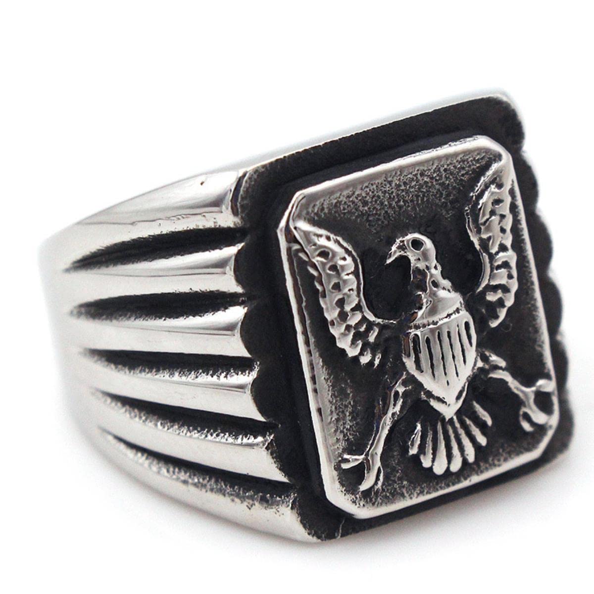 MOTO silver ring / Eagle ring RC 4 Ring Eagle Motorcycle UK Etsy Spark