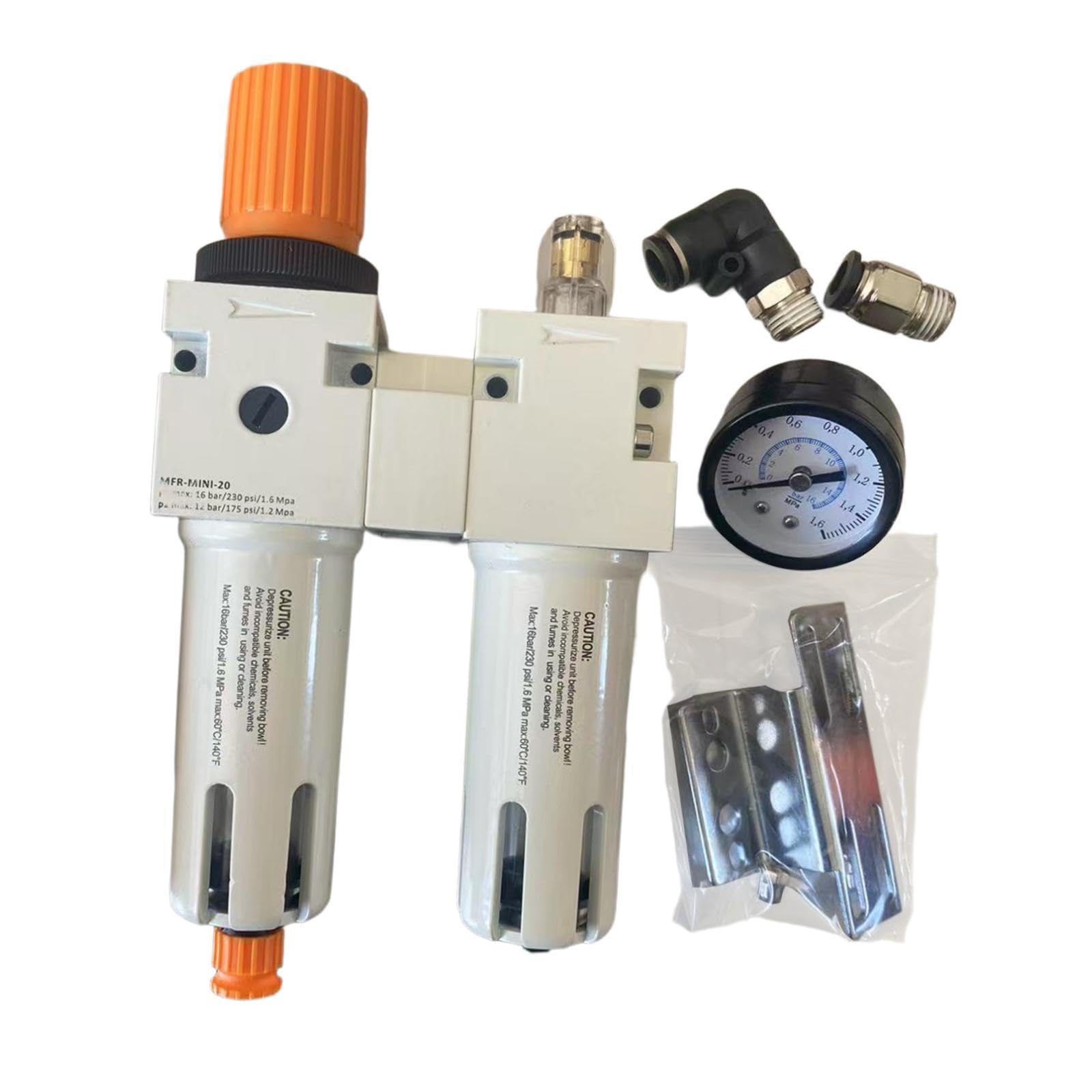 Oshhni Separador de agua de aceite neumático desmontaje del conector Equipo de reparación de automóvil
