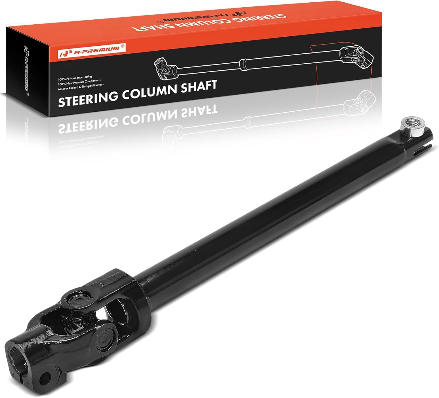 A-Premium Lower Intermediate Steering Shaft Steering Column Shaft Compatible with Dodge Ram 1500 2006 2007 2008, Ram 2500 3500 2005 2006 2007 2008, 4WD Only
