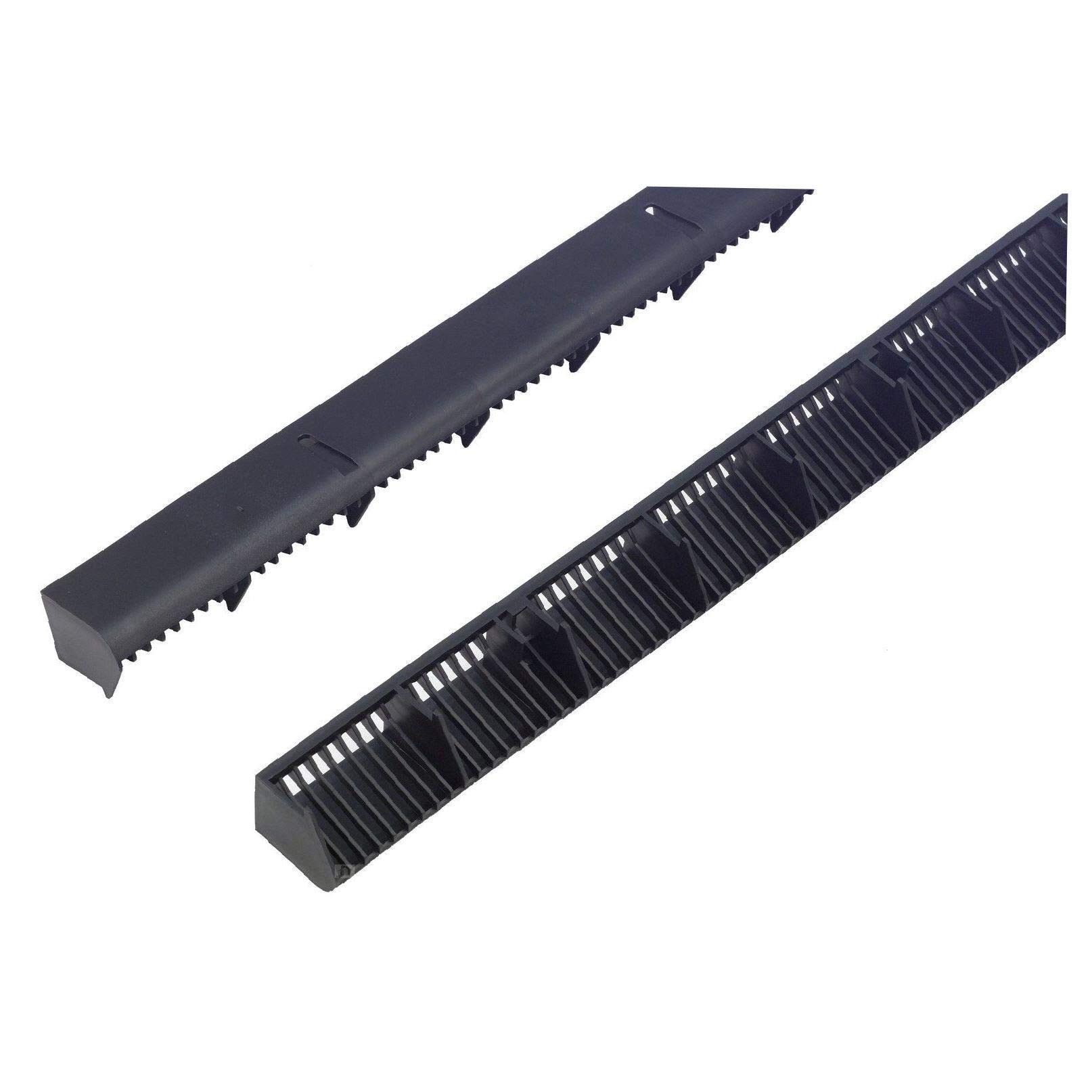 Timloc 10 X 1 Metre Over Fascia Vents For Roof Eaves Ventilation 25Mm Vent Airflow