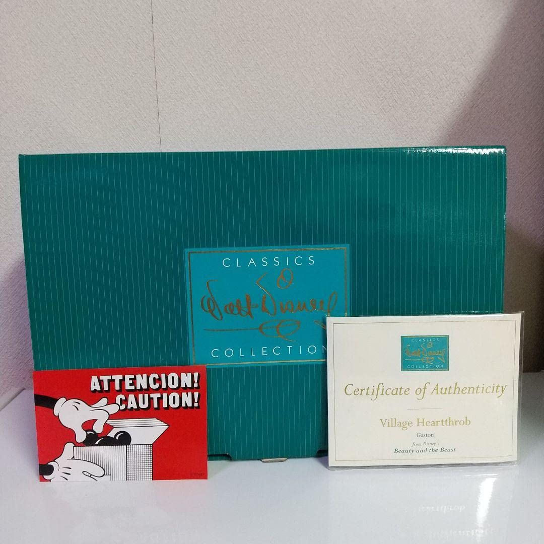 Amazon.co.jp: wdcc 美女と野獣 ガストン 置物 フィギュア