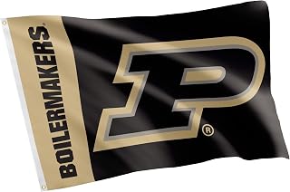 Desert Cactus Purdue University Flag Boilermakers Banners 100% Polyester Indoor Outdoor 3x5 feet Flags (Team Name)