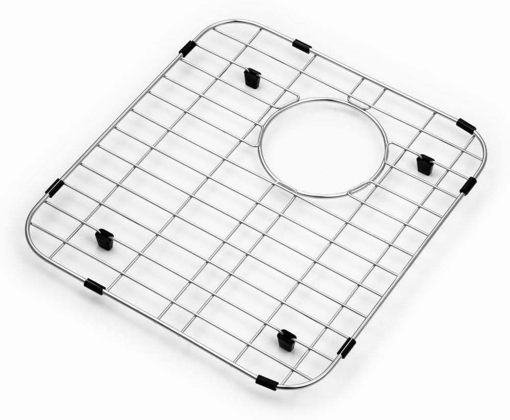 Houzer BG-7050L - Stainless Steel Wirecraft Bottom Sink Grid for Houzer Sink Model PTD-6400, Durable Sink Protector Rack for Dishes, Utensils, and Kitchen Accessories