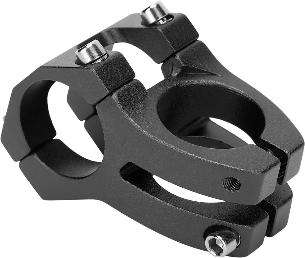 Bicycle Handle Stem 31.8mm with 31.8mm Aluminum Alloy MTB Handlebar Riser Bar for Mountain Bike 720/780MM (Black) Universal Motorcycle Handle for All Bikes (Black) - Enhance Control and Style