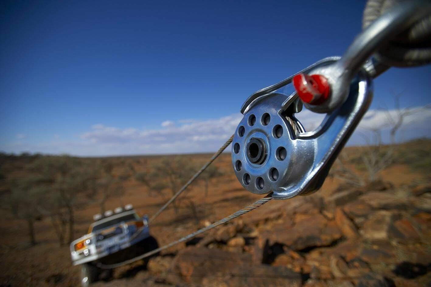 ARB 10100020A Snatch Block Recovery Pulley of 20000 lbs, Double The Pulling Force, Ultra Light Design, a Must for Winch Recovery