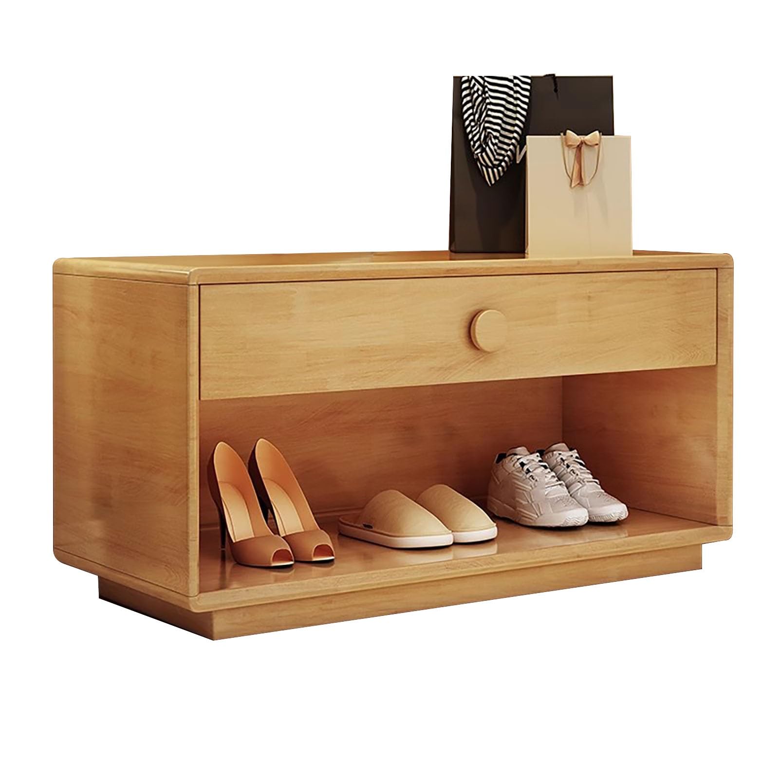 Banc à chaussures moderne pour sublimer l'entrée de votre salon ou couloir de maison