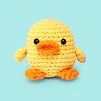 Vista 2 de Adeleno Kit de ganchillo para principiantes, kit de ganchillo para principiantes con video tutorial paso a paso, tarjetas ilustradas más