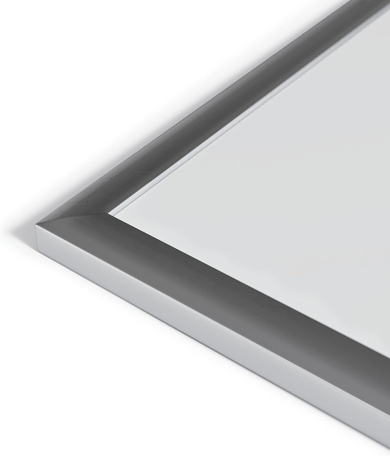 U Brands Magnetic Whiteboard 48" x 72", Large Dry Erase Board with Silver Aluminum Frame, Wall Mounted White Board for Office, Classroom & Conference Room, 6' x 4'