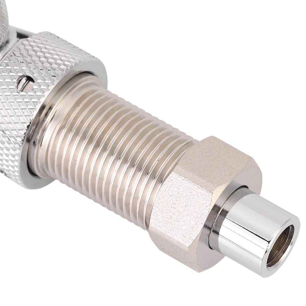 Nikou Grifo de cerveza - Grifo de barril de cerveza de barril ajustable, grifo Cerveza de Barril con Control de Flujo de Líquido de Bloqueo de Bola
