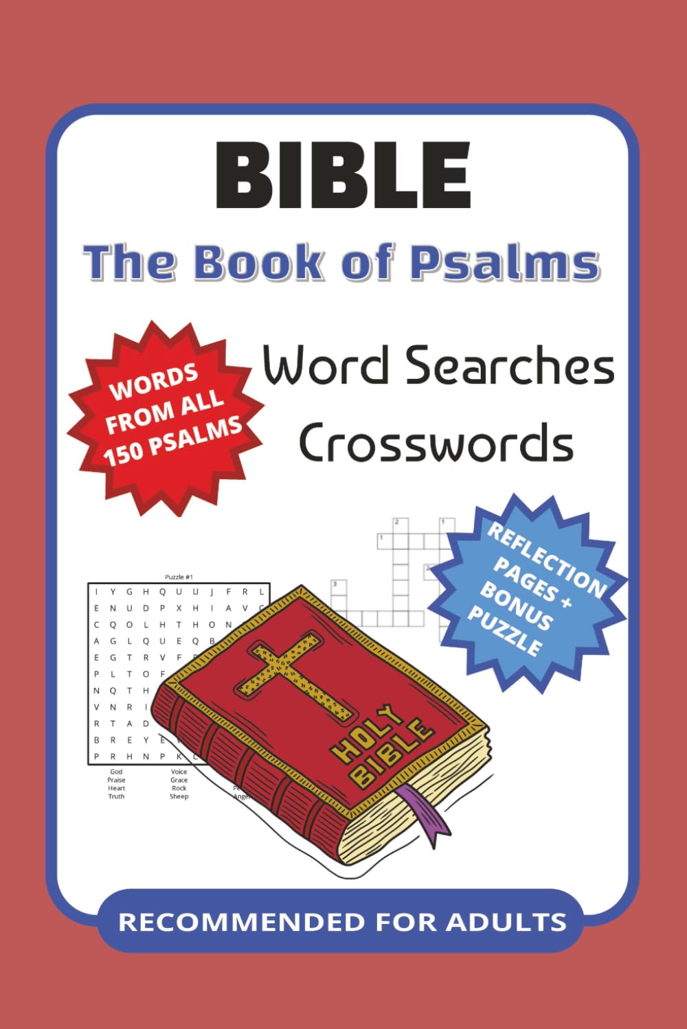 Bible Word Searches and Crosswords: The Book of Psalms