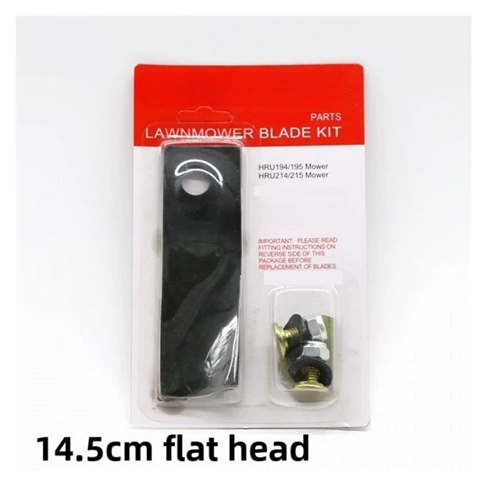 Cuchillas De Corte Oscilantes, Compatibles Con Honda, Repuestos De Cortacésped De Empuje Manual GXV160 HRJ196 HRJ216(14.5cm Flat Head)