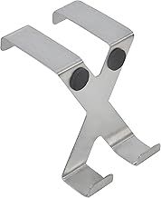 Stainless Steel X Shaped Door Hook - Enhance Your Space with This Double Width Hanger, Perfect for Keeping Your Coats and Accessories Organized While Adding a Touch of Style (1 Piece)