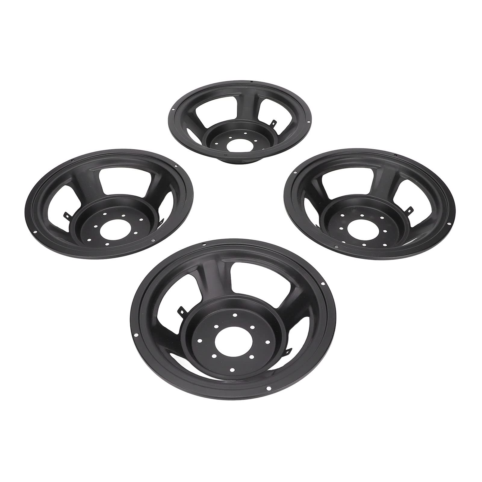 Vikye Audio Speaker, 4 Pieces Replacement 8 Inch Reverse Subwoofer Basin Stand, Professional Universal Speaker Basin Holder Suitable for Subwoofer Speakers