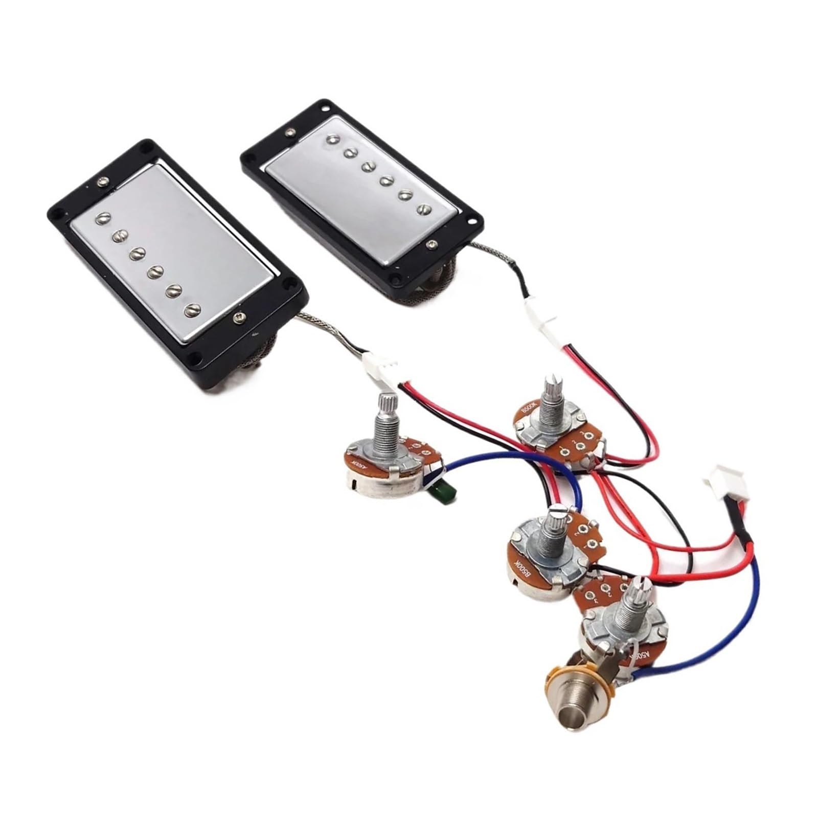 Wiązka Przewodów Gitarowych Przetwornik Humbucker Alnico 2 Do Gitary Z Wiązką Przewodów 2V2T(Type1)