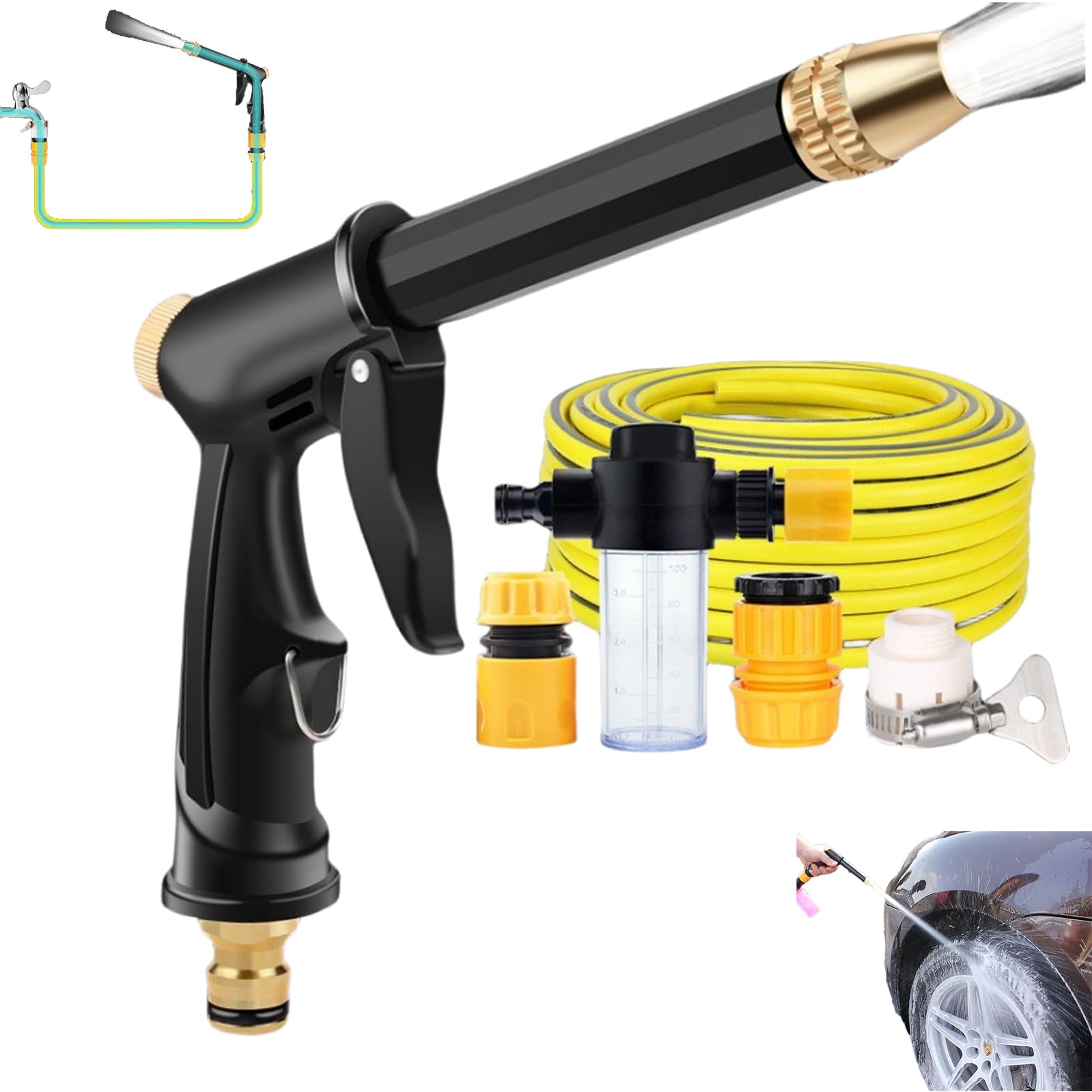 turbowasher,Hochdruckdüse Für Gartenschlauch,hochdruckpistole Für