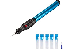 Cordless DIY Electric Engraving Pen with Interchangeable Diamond Tips