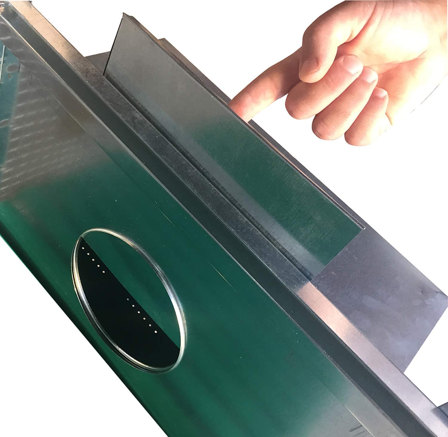 Conigliera Eko con due nidi in plastica da Cm. 102x51x32