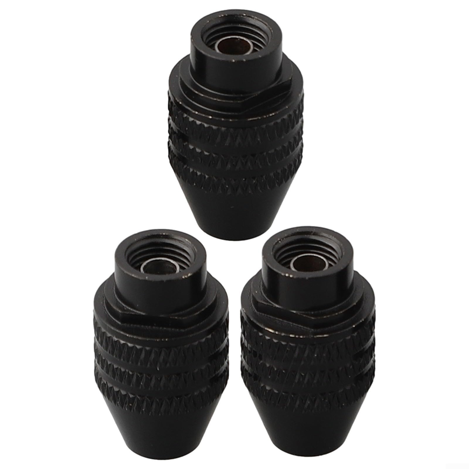 Mandrino autoserrante per trapano M7/M8 con design, accetta facilmente punte con gambo da 1/32 e 1/8 (lunghezza M7 x 0,75 mm)