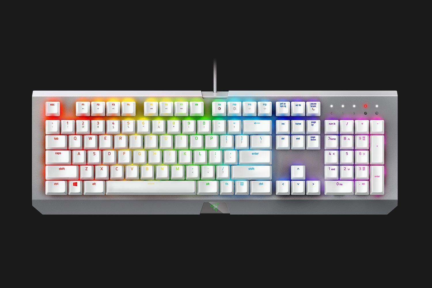 Razer BlackWidow X Chroma Mercury Edition - RGB White: Buy Online