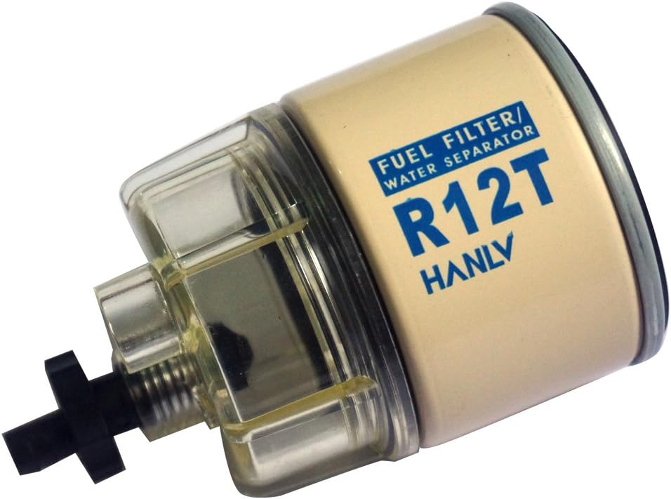 Fuel Filter Water Separator Spin-on R12T 120AT Replacement Element For Racor
