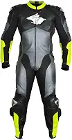 Macacão de Couro Motociclista RUSH - Racing Rabbit (50)