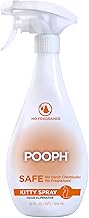 POOPH® Kitty Odor Eliminator – 32 fl oz Bottle – Proprietary Odor-Elimination Technology Works On-Contact – Cat Trees, Toys, Furniture, Bedding – NO Fragrances, NO Harsh Chemicals, Safe & Non-Toxic