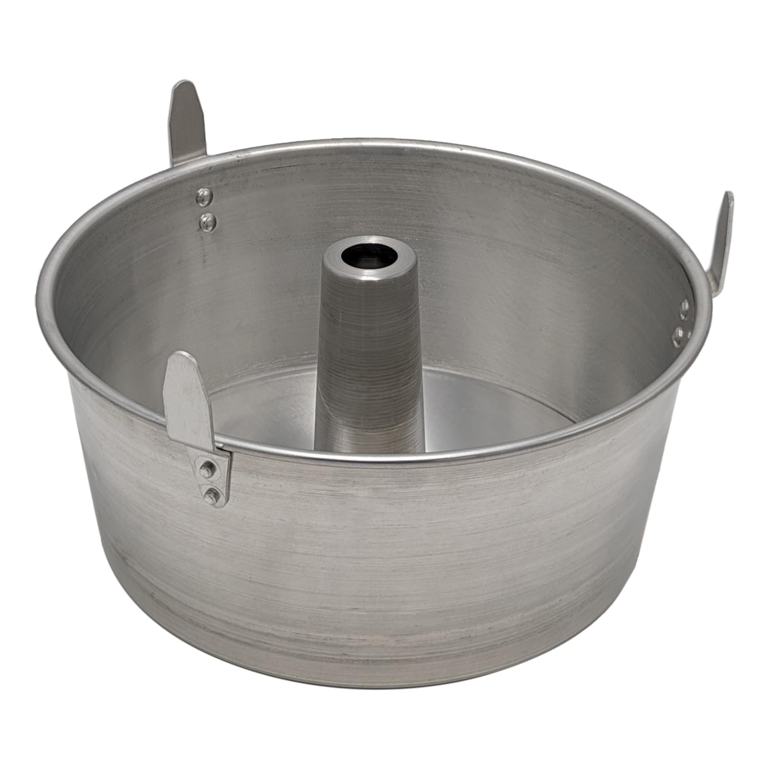 Ruoto Americano Tortiera in Alluminio con Piedi CM.28, Stampo per Ciambellone, Chiffon Cake, Torte Salate, Dolci