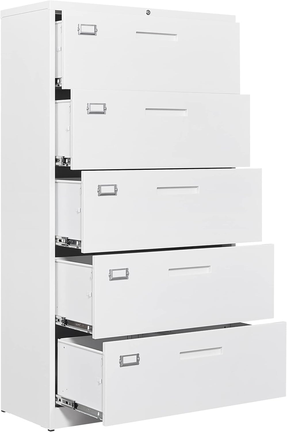 BYNSOE 5 Drawer Lateral File Metal Filing Storage