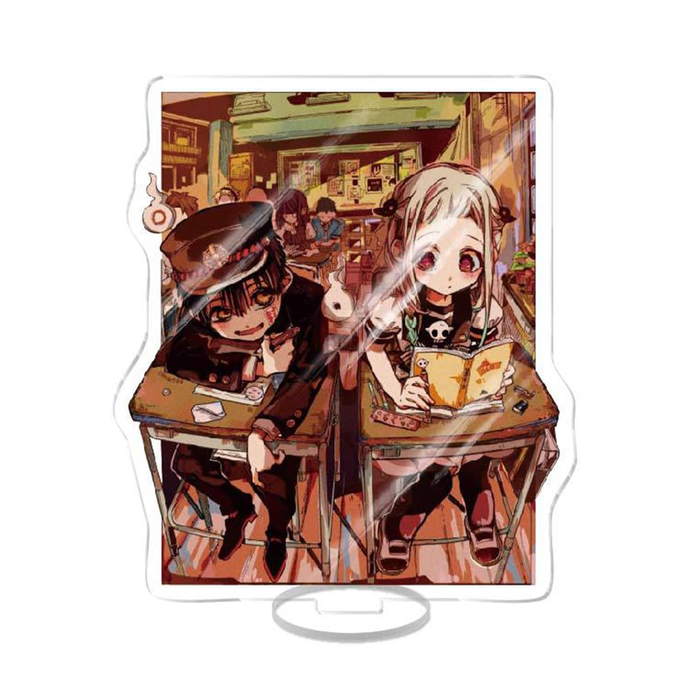 Xinchangda Toilet-Bound Hanako-Kun Figure Acrylic Stand Anime Yugi Amane/Yugi Tsukasa/Yashiro Nene Model Statue Desktop Display Standing Figures