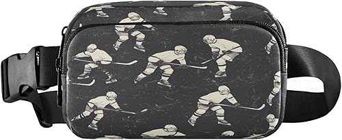 Miniatura 13 de Riñonera con patrón de lunares rojos y blancos para mujeres y hombres, cangurera pequeña, bolsa cruzada para exteriores, senderismo, correr, viajes,