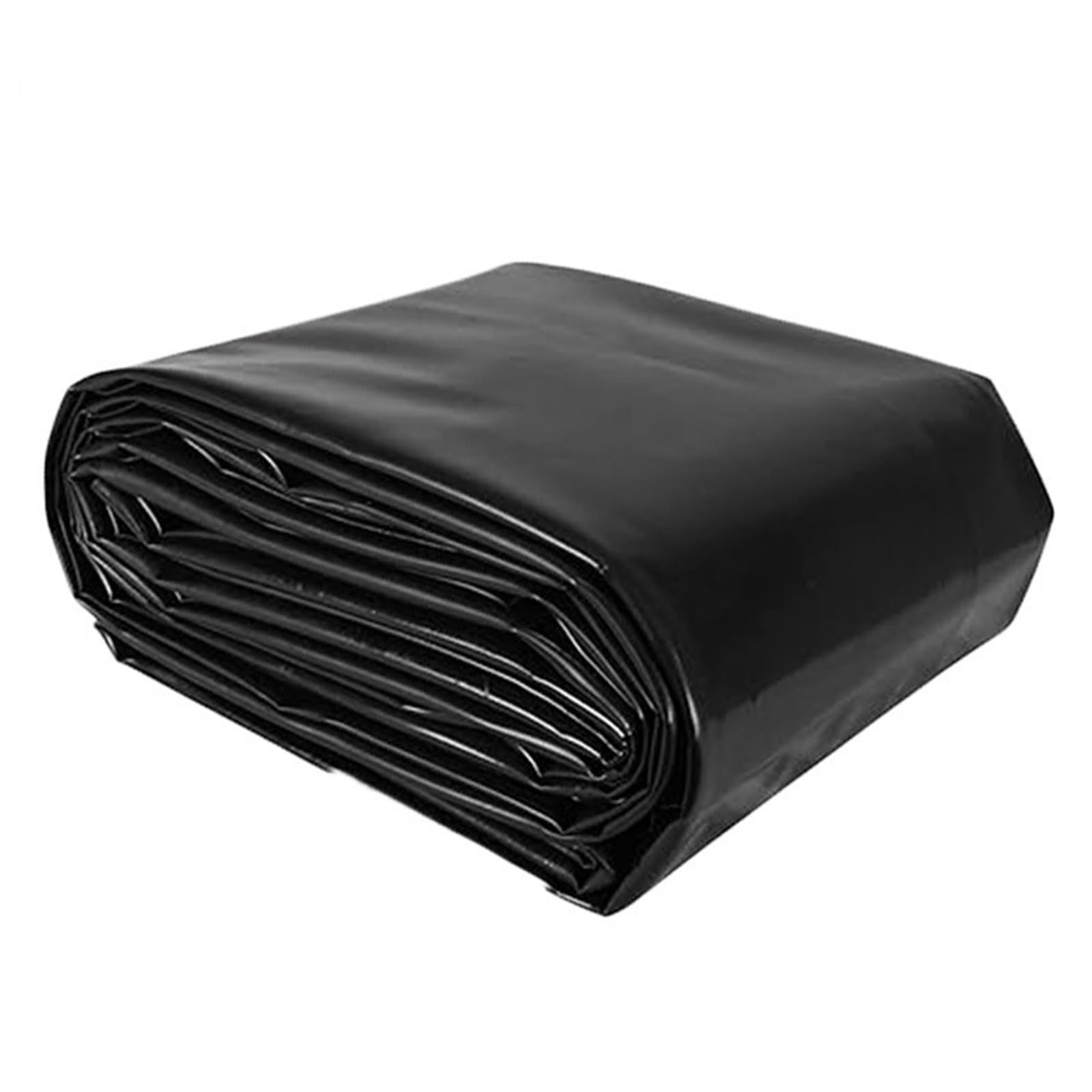 Lámina para Estanque Flexible Plegable e Impermeable,Revestimiento de Estanque Negro HDPE,Pond Liner Estanque Prefabricado Grande,Forros de Embalse Del Estanque de Peces,Lona Estanque Cascada Piscina