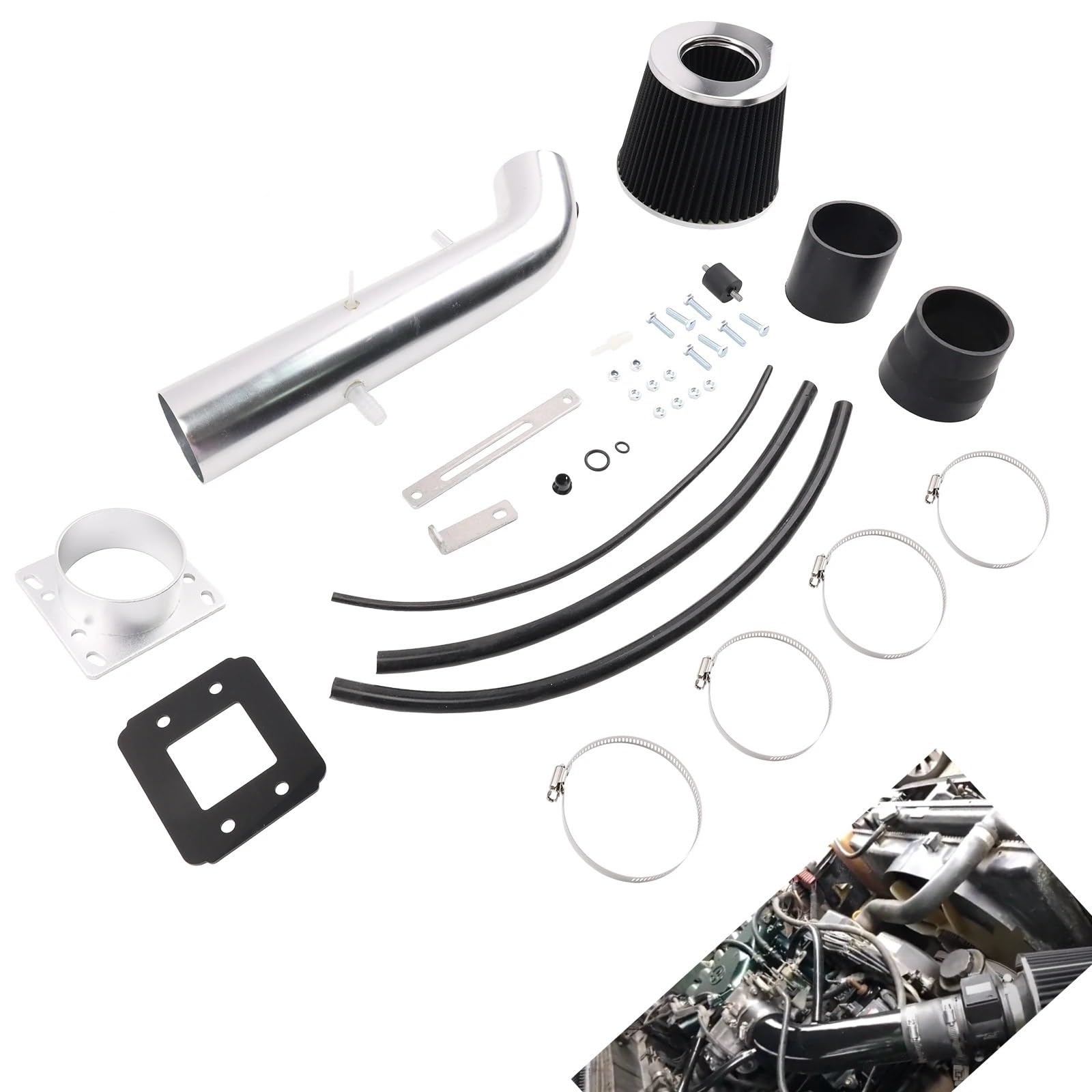 Filtro frío corto con alto para 4RUNNER Tacoma L4 2.7L 1995-1999