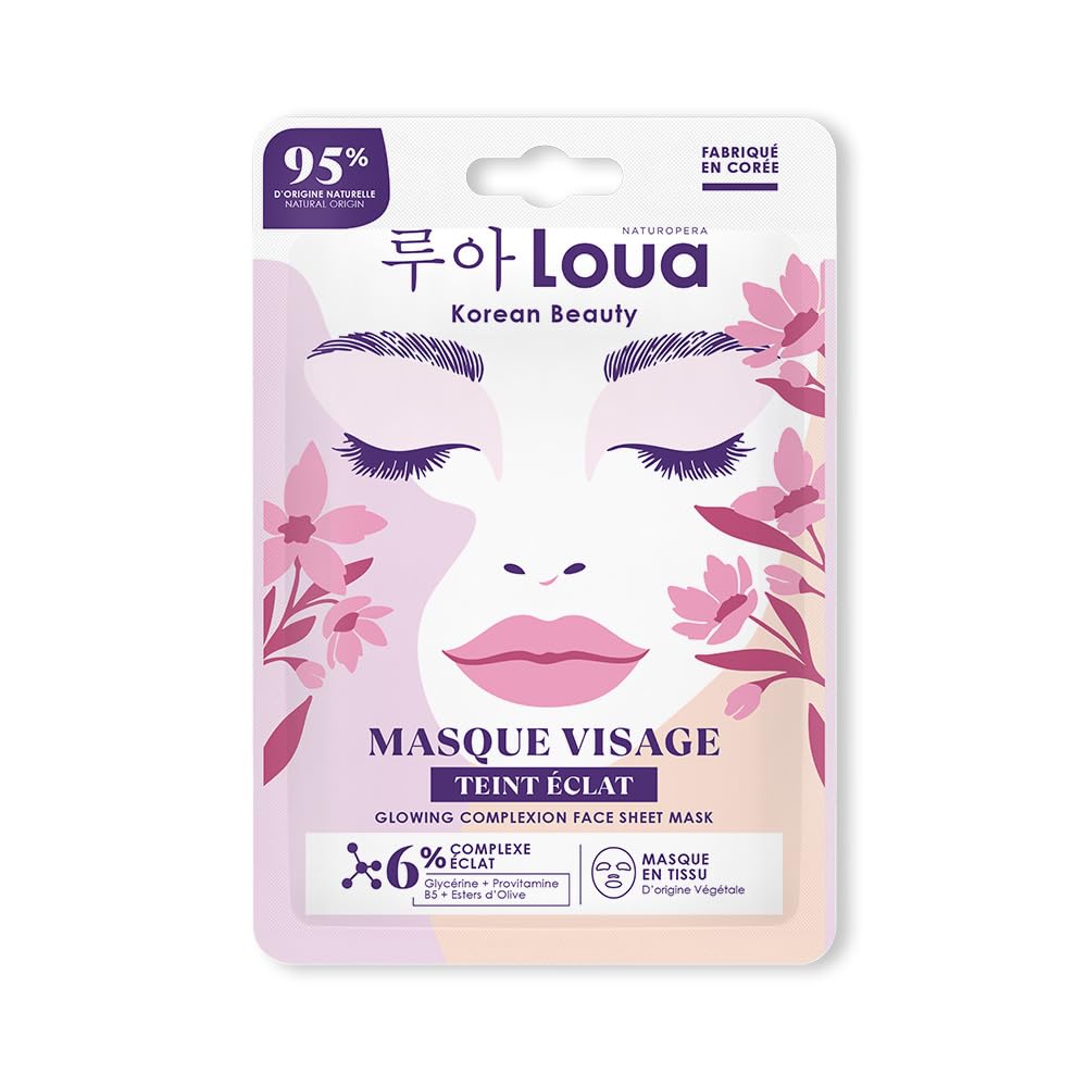 Loua Radiance Complexion Face Sheet Mask 23ml