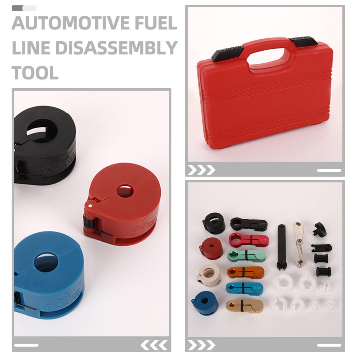 22 Pezzi Strumento per Smontaggio Aria Condizionata Auto in Lega di Zinco e Plastico, Kit Rapido per Disconnessione Atmosfera Estiva per Professionisti e Appassionati