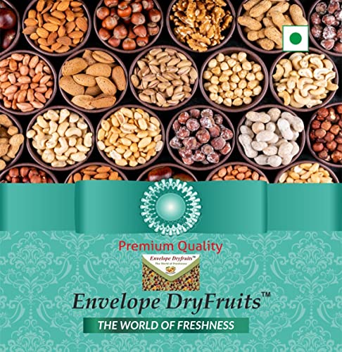 Image of Envelope Dryfruits Kashmiri 1 Kg Premium Fresh Walnut Quarter Kernels /Walnuts without Shell /Akhrot Giri, Healthy & Delightful, Used for Snacking, Ingredient for Recipes, Cuisines & Desserts,
