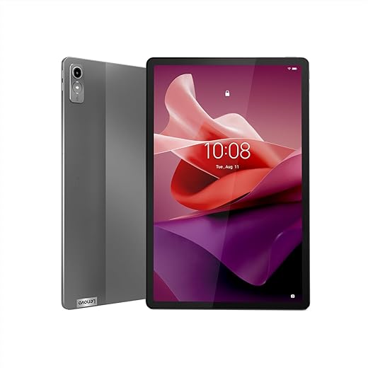 Tablet Lenovo Tab P12 Octa-Core 4GB 128GB Wi-Fi, Câmera Principal 8MP com Foco Automático, Câmera Frontal 13 MP com desbloqueio facial WVA 12.7" 3K...
