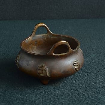 真鍮？ 香炉 大サイズ 高さ50cm Amazon｜仏壇屋 滝田商店 仏具 香炉 机上香炉 磨き 3寸 胴径9cm