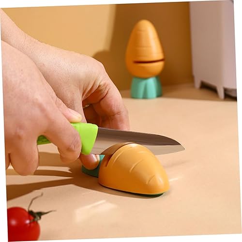 Miniatura 3 de BIUDECO 4pcs Whetstone Safely Sharpener Sharpening Piedra Para Afilar Cuchillos Cutter Sharpeners Spokeshave Safety Sharpener Wet Carrot Outdoor