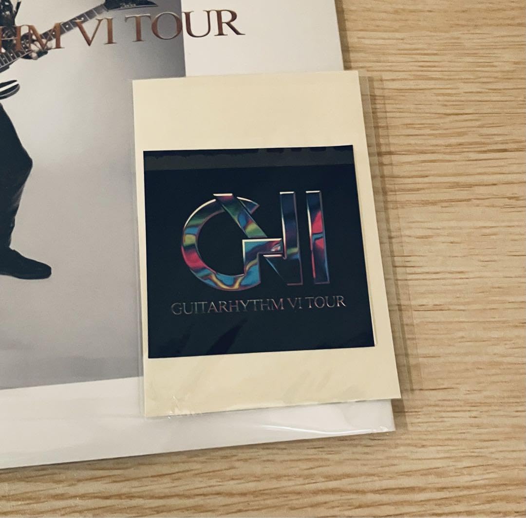 Amazon.co.jp: 布袋寅泰 GUITARHYTHMⅥ ツアーパンフレット ステッカー
